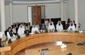WORKS MINISTER MEETS OFFICIALS IN MUHARRAQ MUNICIPAL COUNCIL